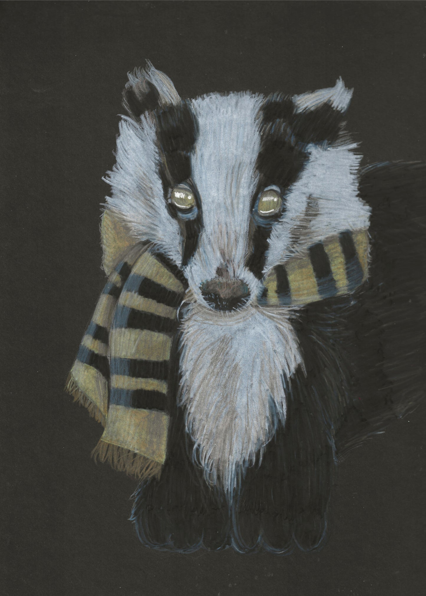 Hufflepuff Badger Print
