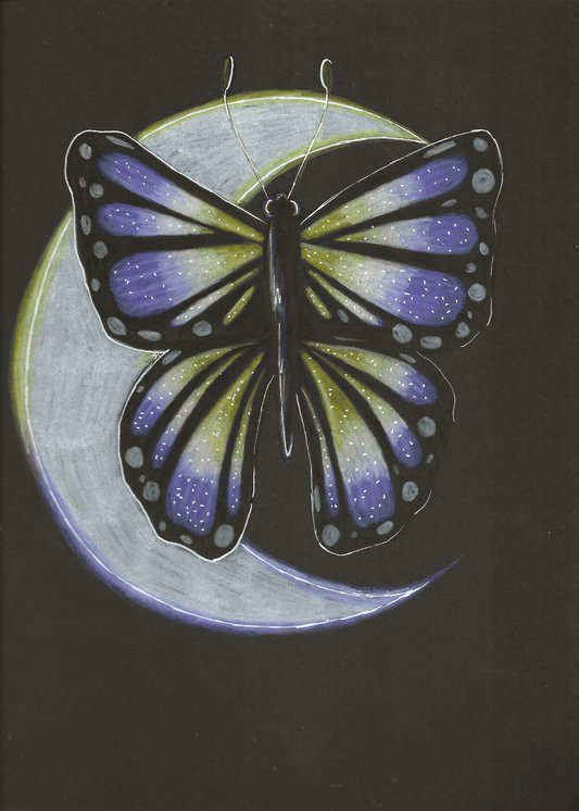 Non-Binary Butterfly Original