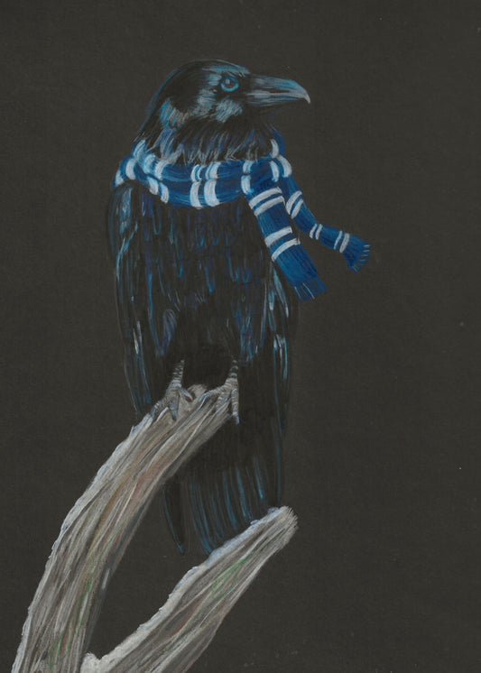 Ravenclaw Raven Print