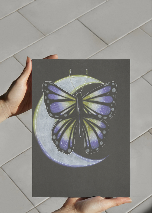 Non-Binary Butterfly Original