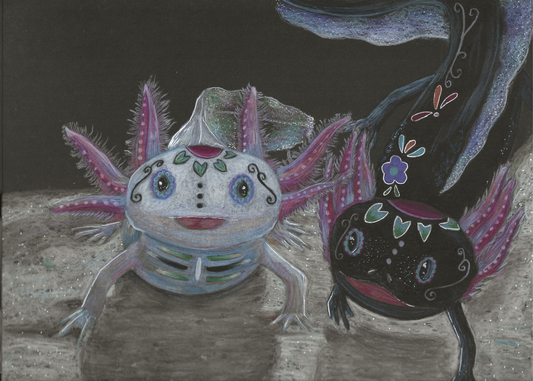 Day of the Dead Axolotls