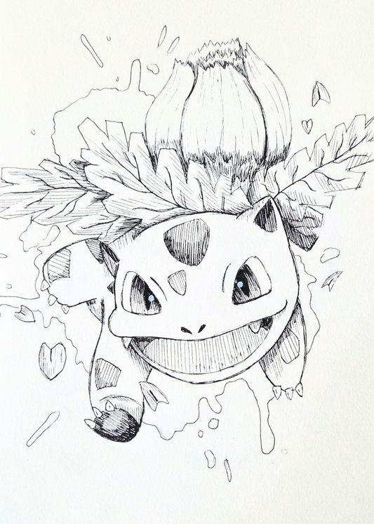 Ivysaur Print